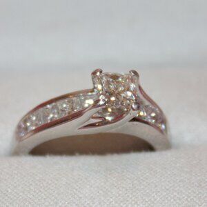 Engagement Ring and Band